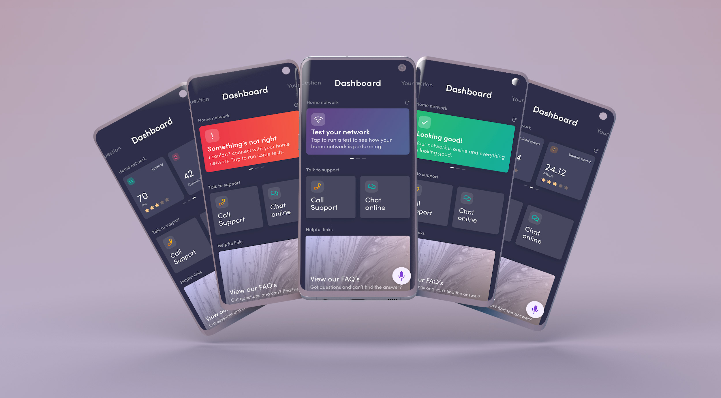 Sweepr dashboard alterations