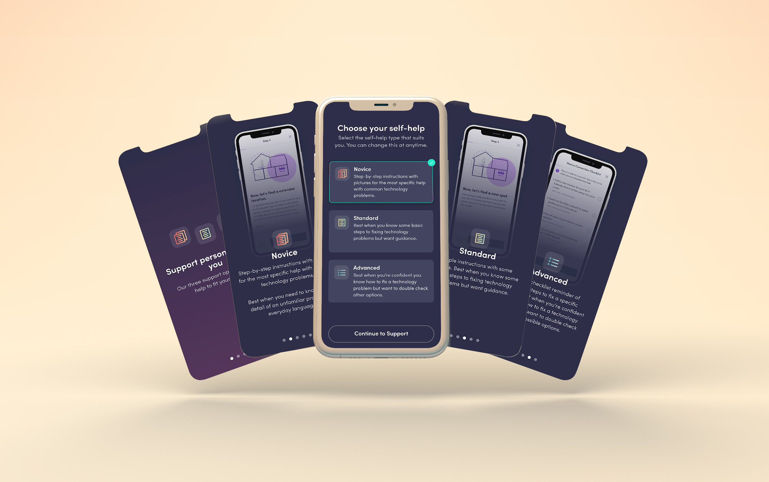 Sweepr persona onboarding